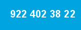 922 402 38 22